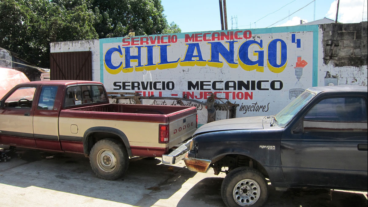  Outside Wall of Chilango 