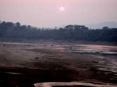  Sunset Over the Mekong 